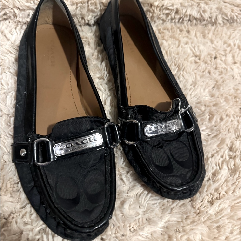 Coach Flats size 7.5 like new